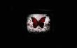 Red butterfly - halloween wallpaper