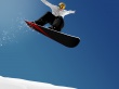 Snowboard jump - abstract wallpaper